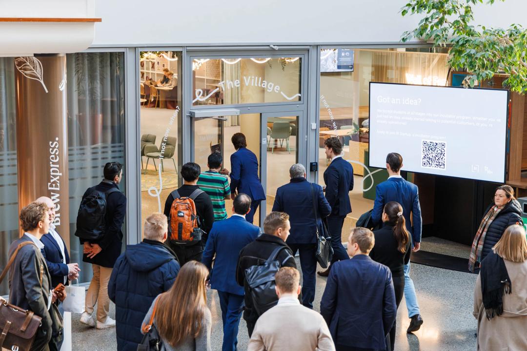 BI Startup x The Village event