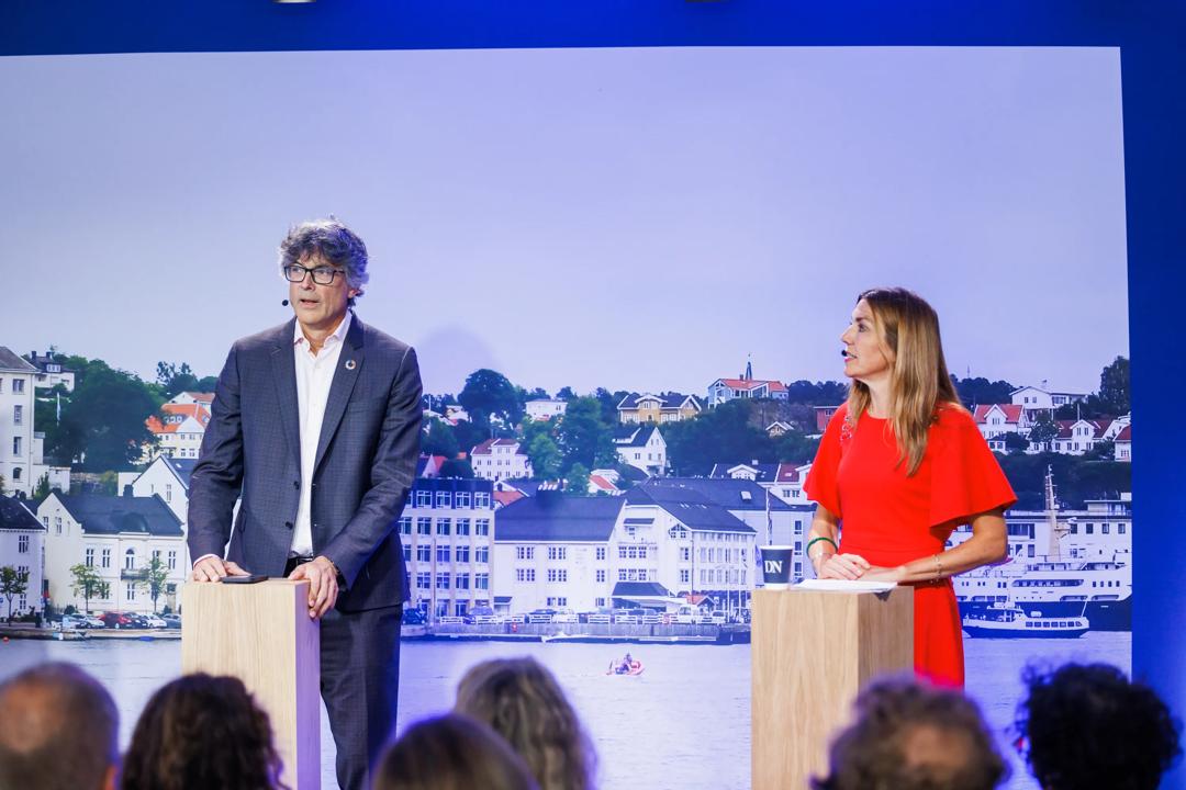 To deltakere under Arendalsuka 2024