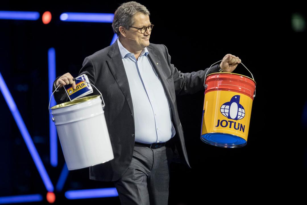 Morten Fon - Jotun AS på NHOs årskonferanse, 2019 Foto: Vidar Ruud / NTB scanpix