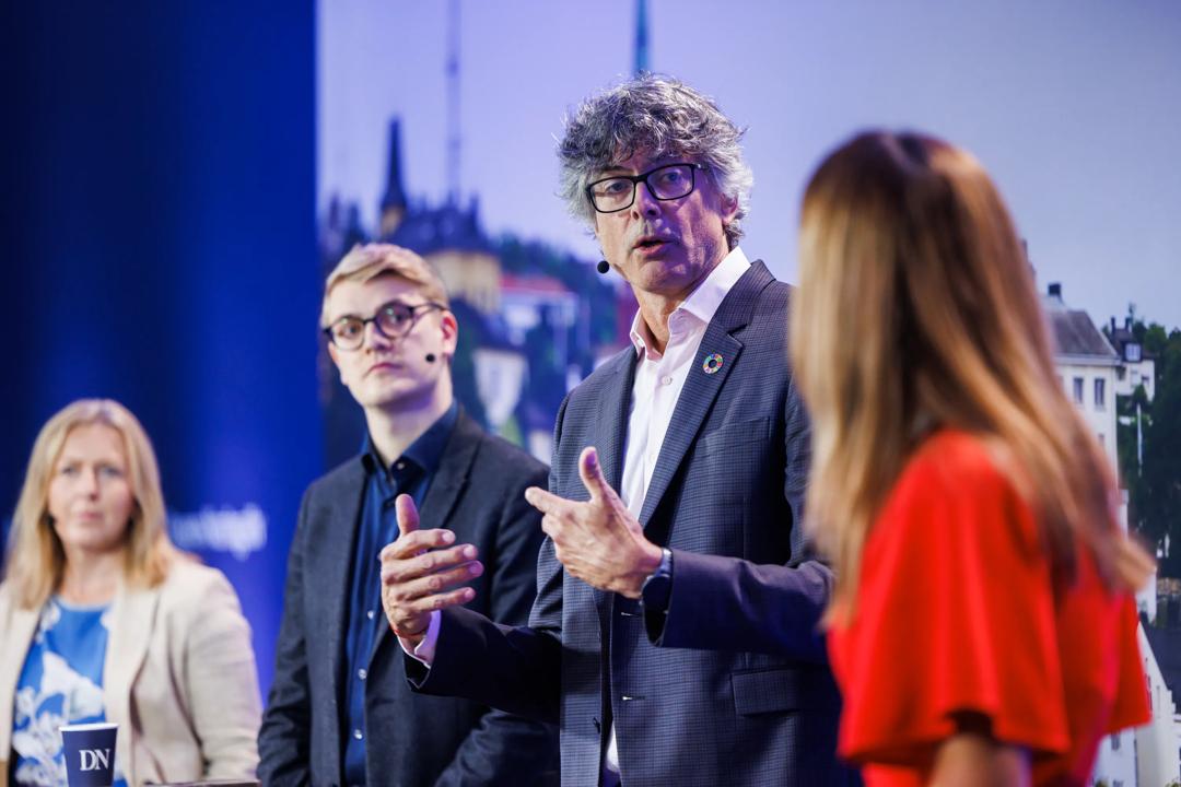 Bilde fra Arendalsuka 2024 under en debatt
