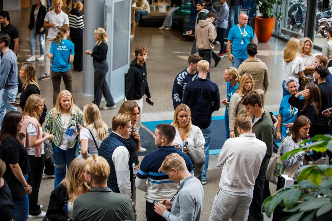 Students at campus Oslo