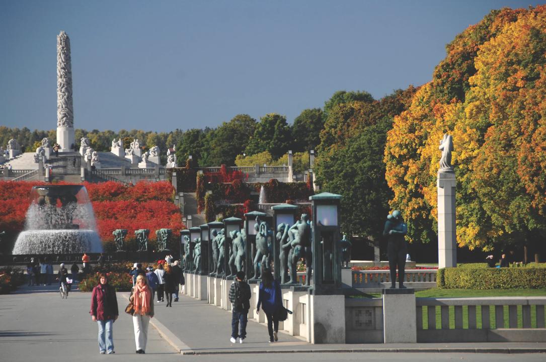 Vigelandsparken in Oslo