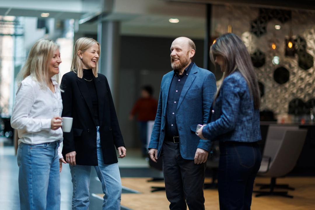 Bilde av en gruppe studenter
