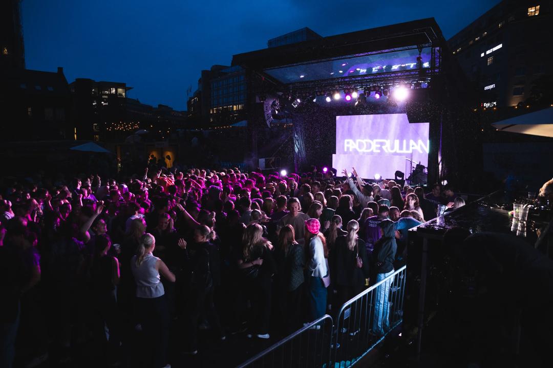 Concert during an event in the Buddy week