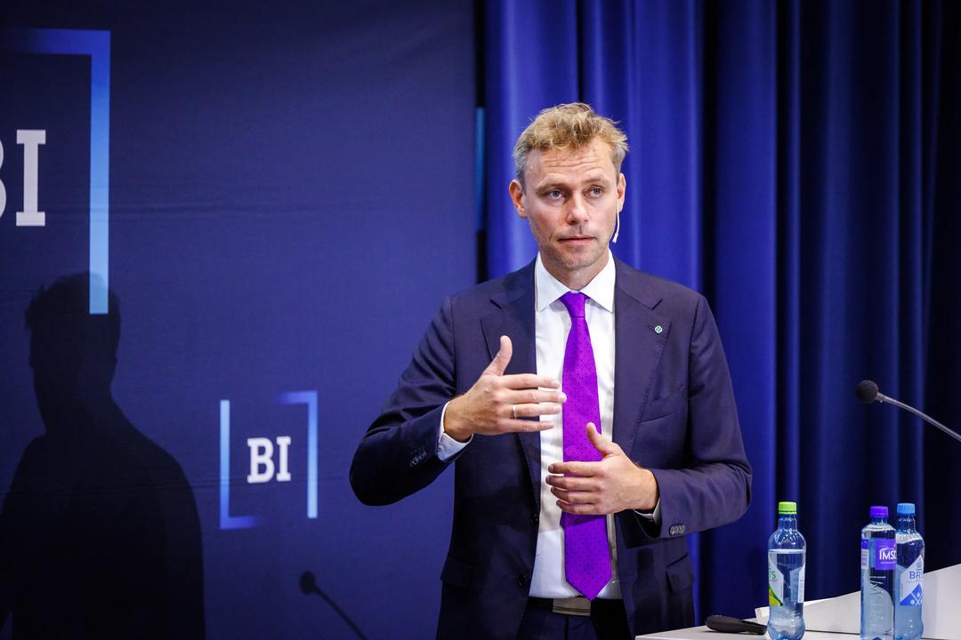 Ole Borten Moe p&aring; BI Oslo 38
