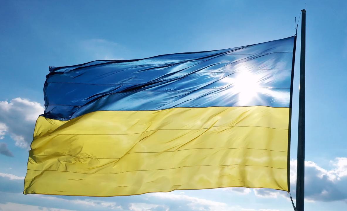 Ukrainas flagg