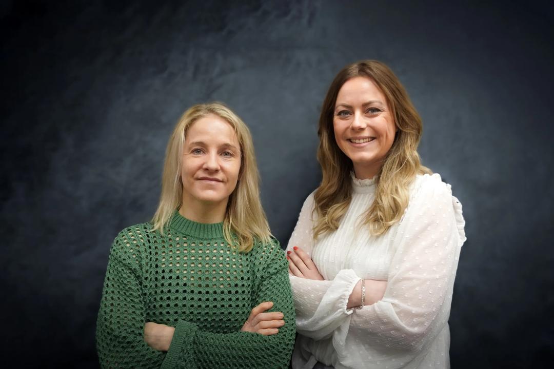 Bilde av Anette og Monica