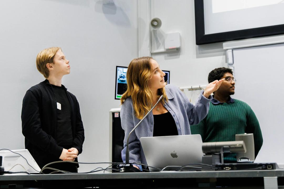 Participants presenting during the AI Lawcraft 2025 event.