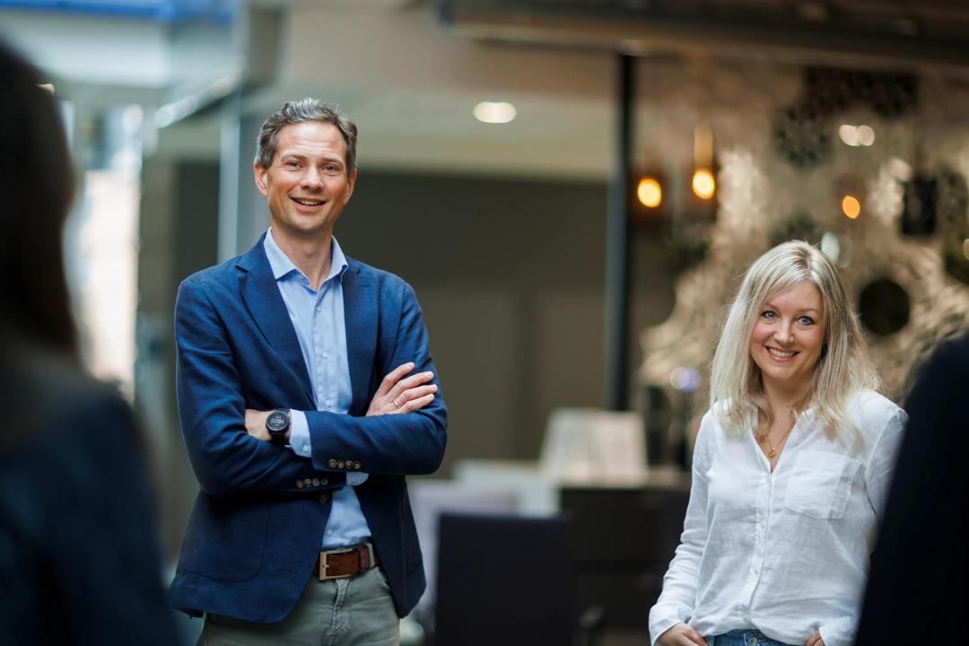 Bilde av gruppe studenter