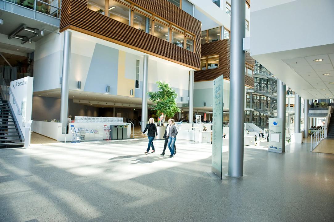 Inside campus Oslo
