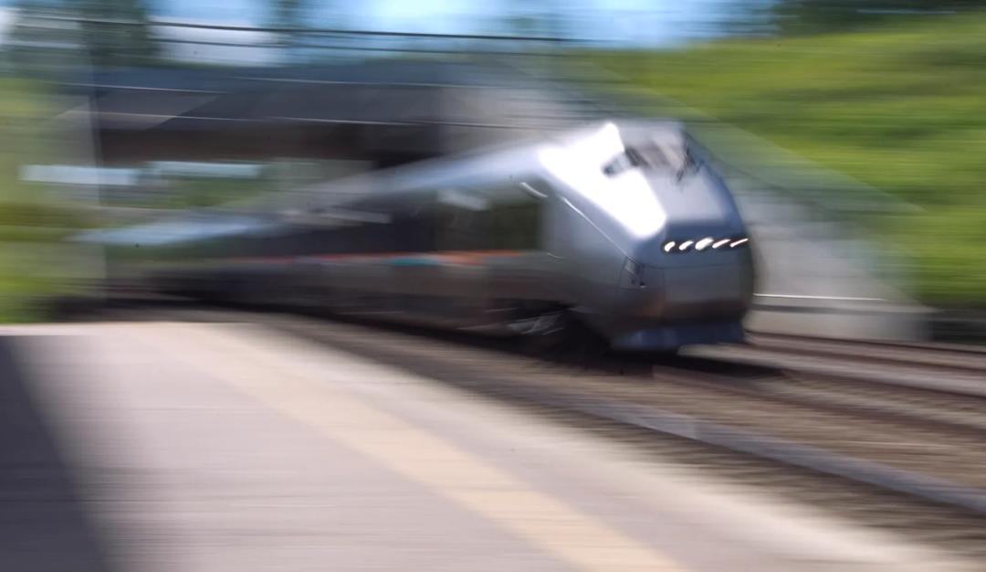 Et flytog.