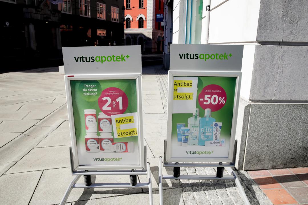 Antallet Antibac-annonser på Finn.no er mangedoblet. Tilbudet er åpenbart en respons på økt etterspørsel; det var over 600 søk på «Antibac» på Finn i Februar. (Foto: Vidar Ruud / NTB scanpix)
