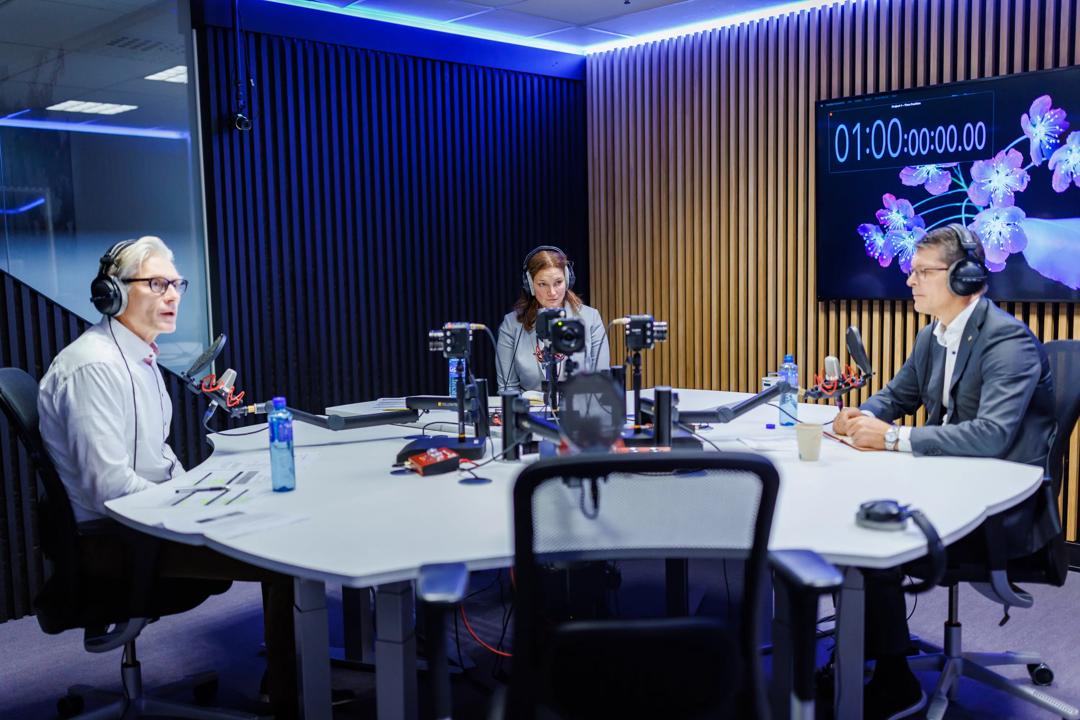 In studio