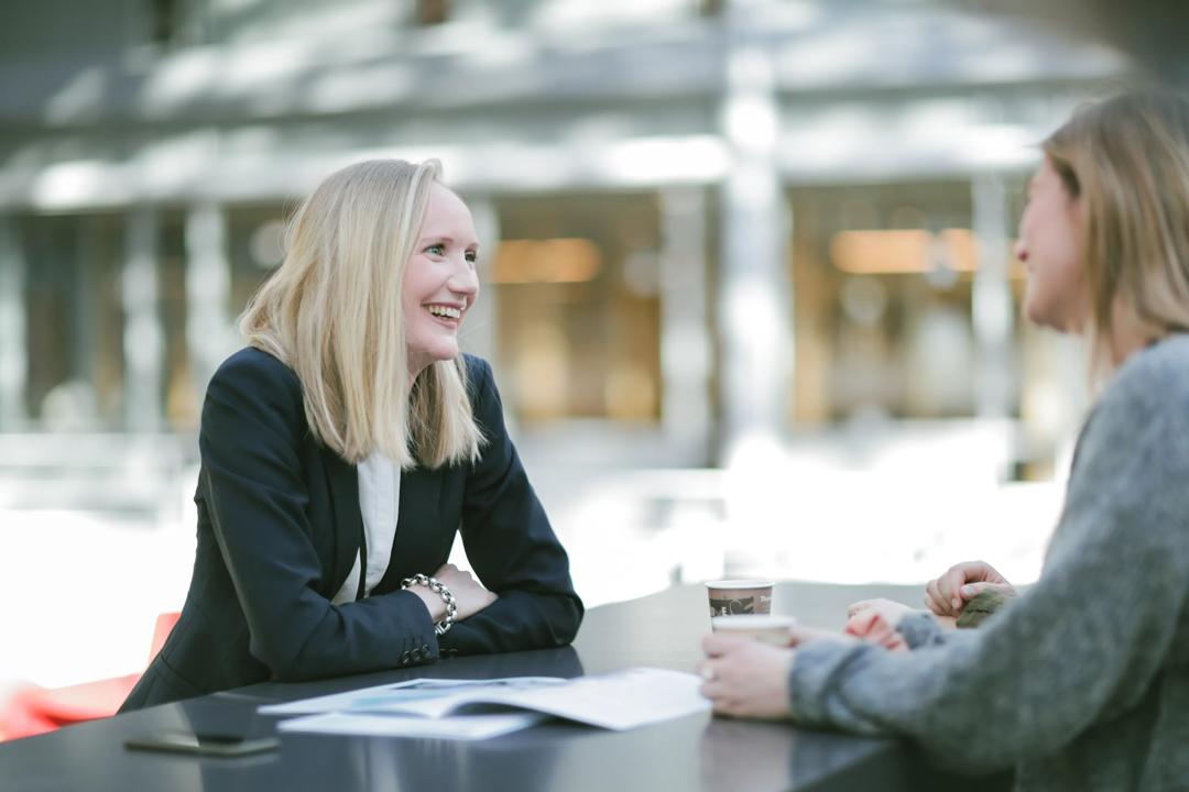 Picture of a smiling woman from Career