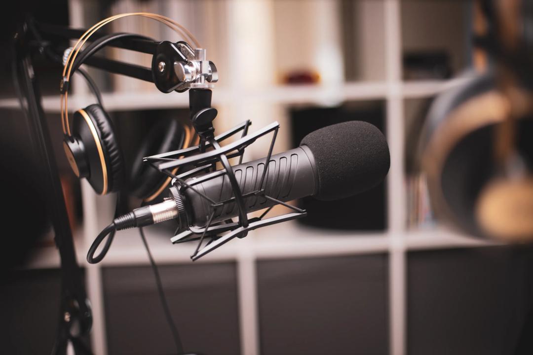 Podkast mikrofon