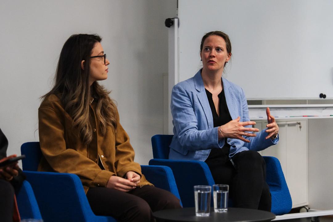 Two participants from the penal debate
