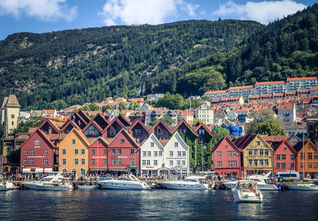 The pier in Bergen