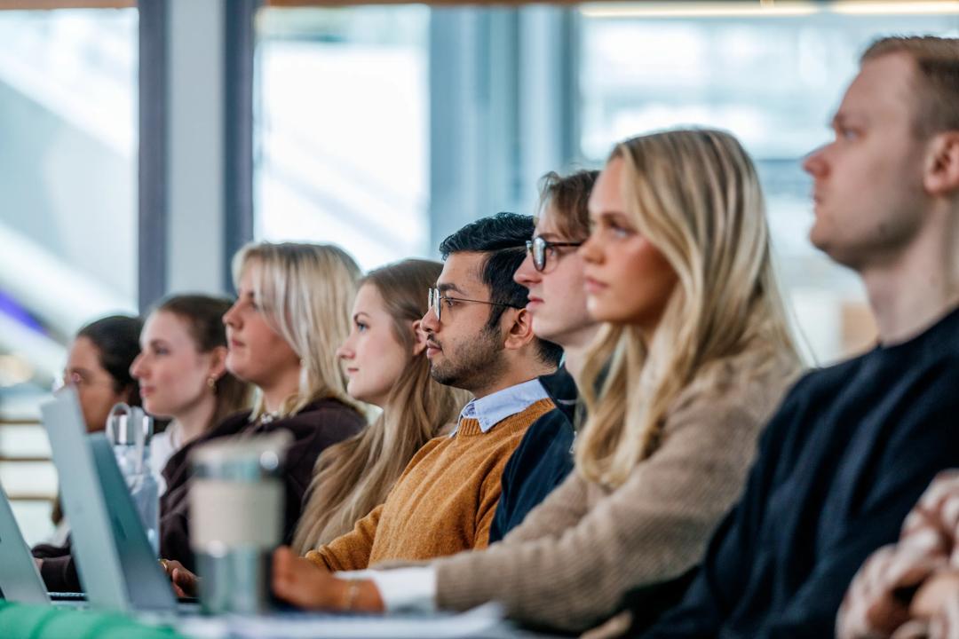 Students in auditorium