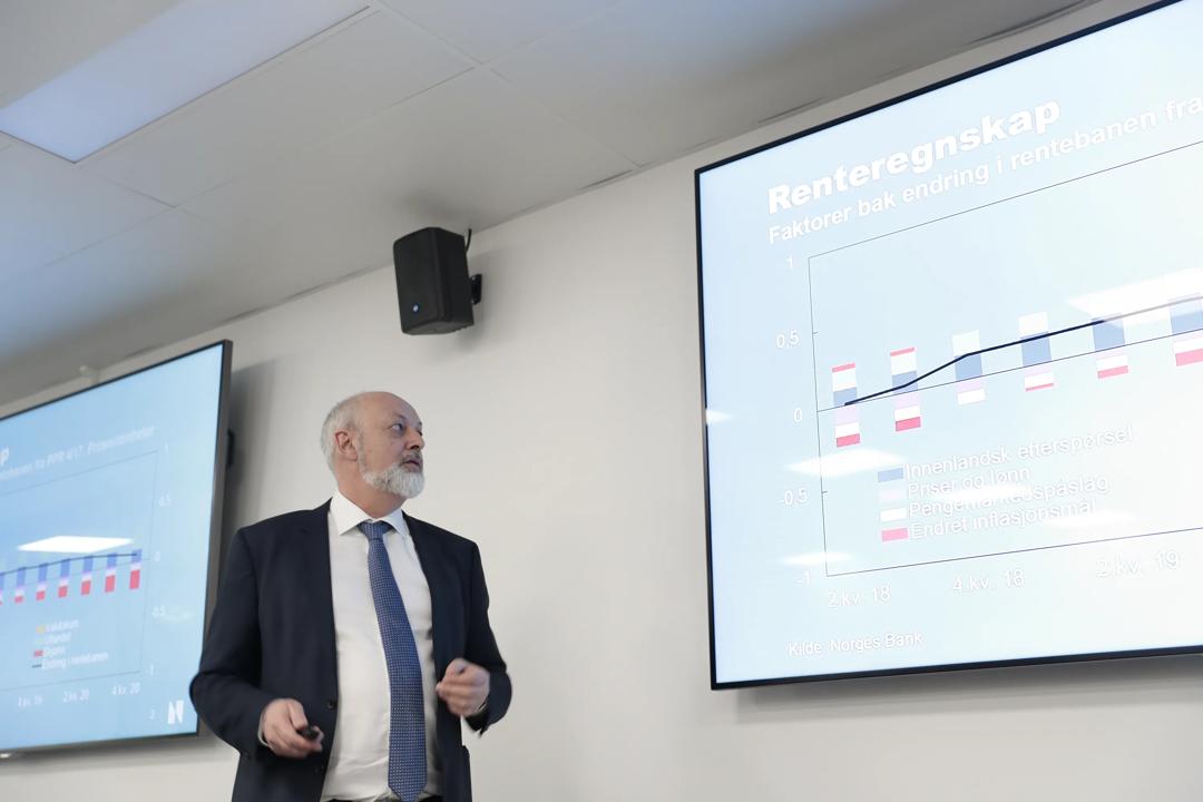 Visesentralbanksjef Jon Nicolaisen kommenterer rapporten Norges Bank Watch 2019.