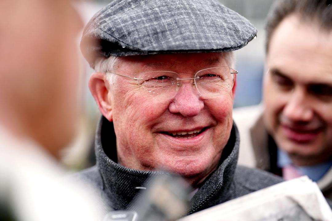 Former Manchester United Manager Sir Alex Ferguson