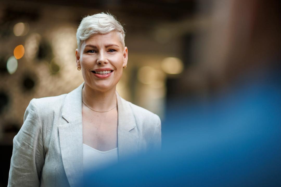 Image of a smiling young woman