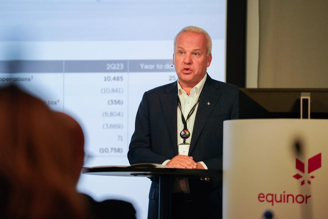 Equinor-sjef Anders Opedal