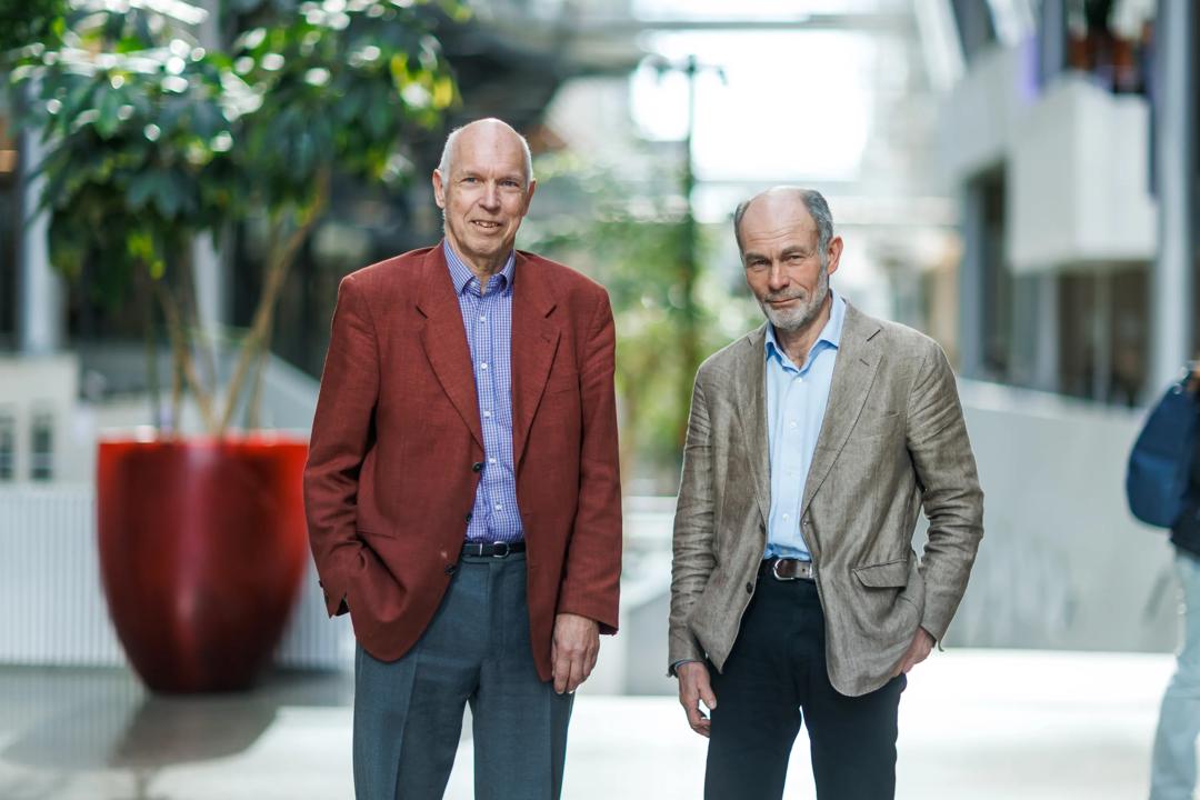 Finn Erhard Johannessen og Harald Espeli