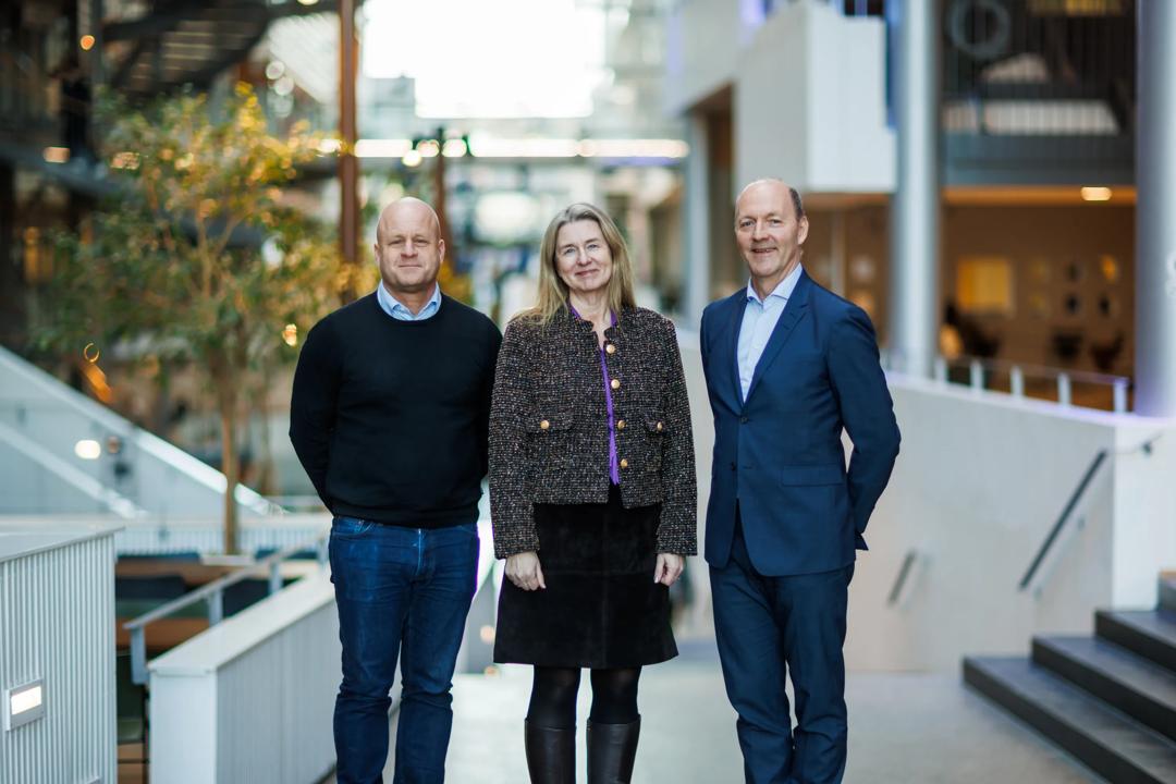 Anders Dysvik (professor ved BI), Tove Selnes (konserndirektør People, Brand og Communications i Storebrand) og Marius Eriksen (EVP Business ved BI)