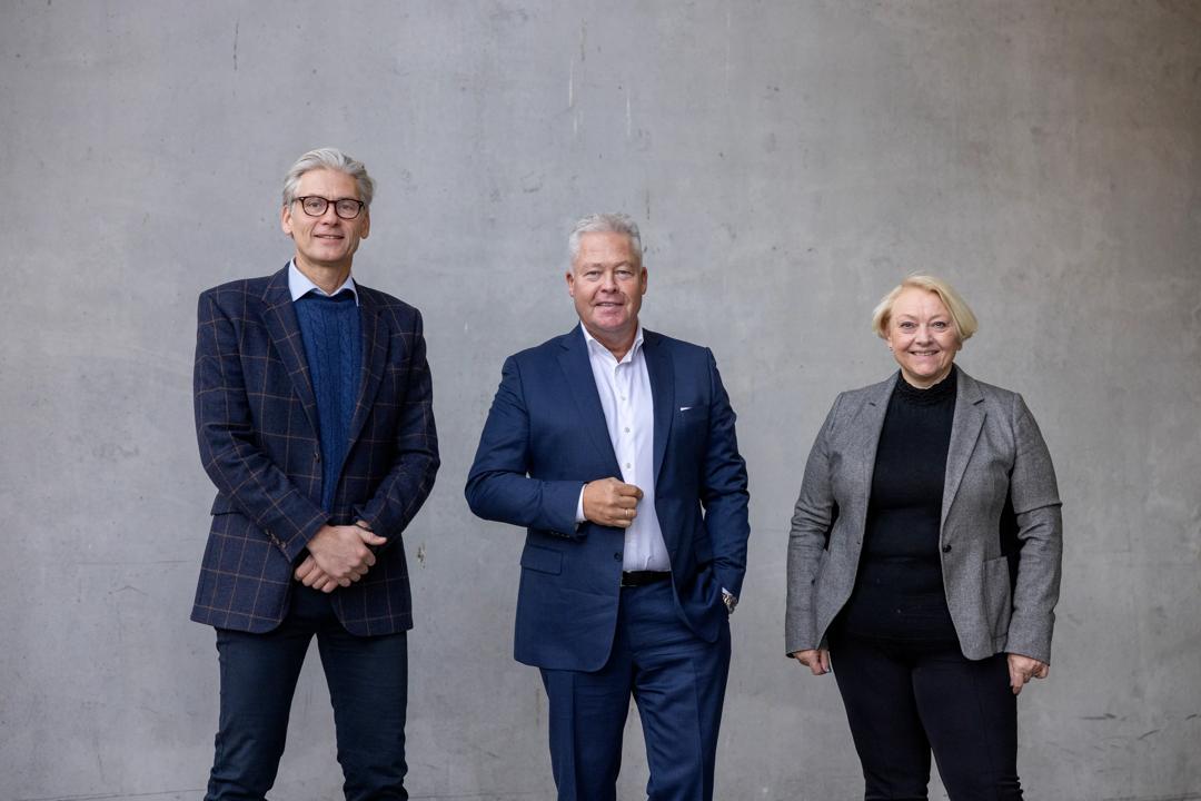 Thomas Borgen, Helge Leiro Baastad and Ragnhild Kvålshaugen