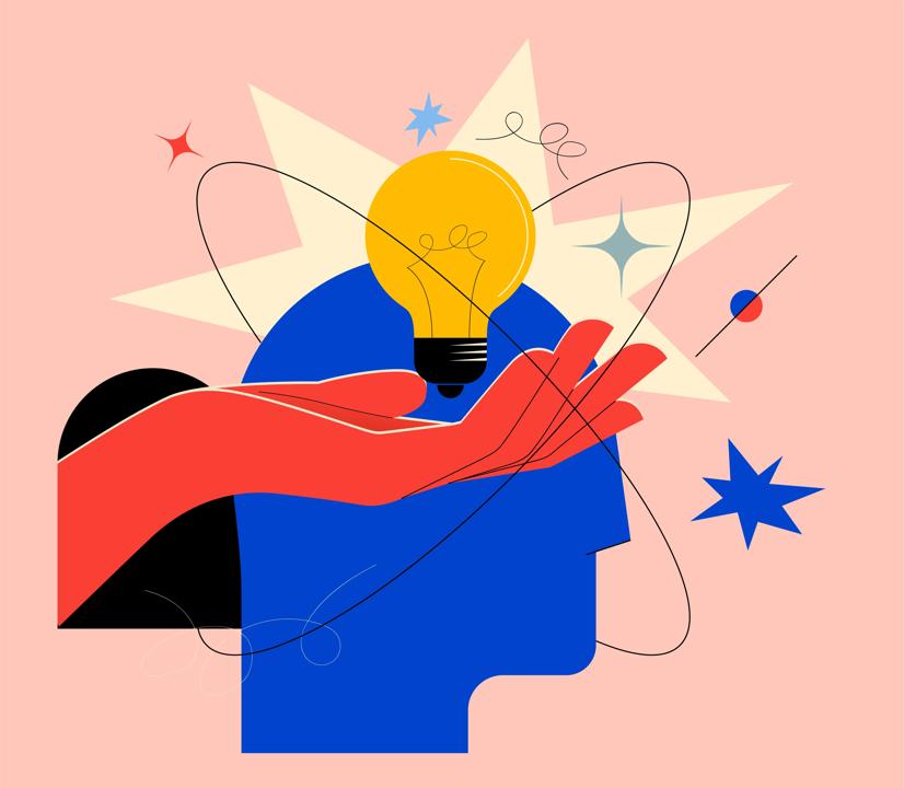 Graphic illustration of improvisation