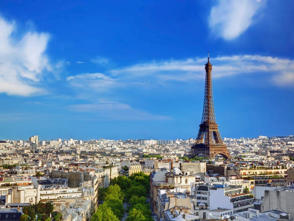 Eiffeltårnet i Paris