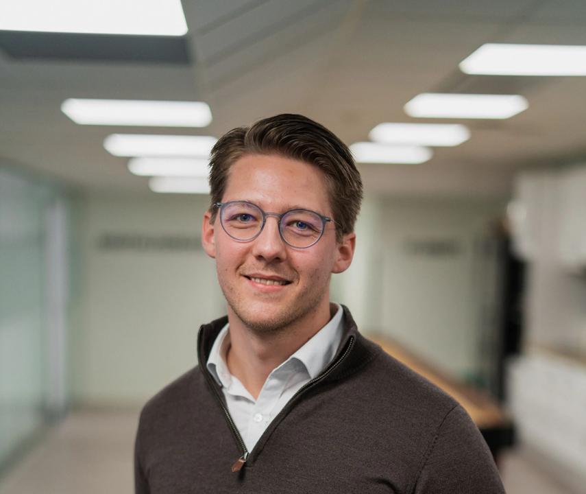 Former student Sondre Gustafson