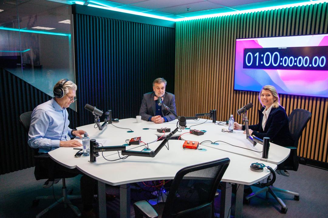 In studio