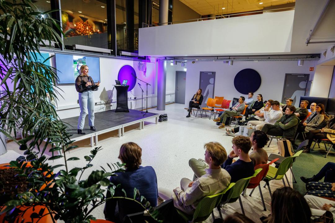 Bilde fra et event med publikum