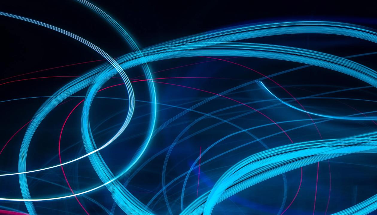 Digital image of blue stripes