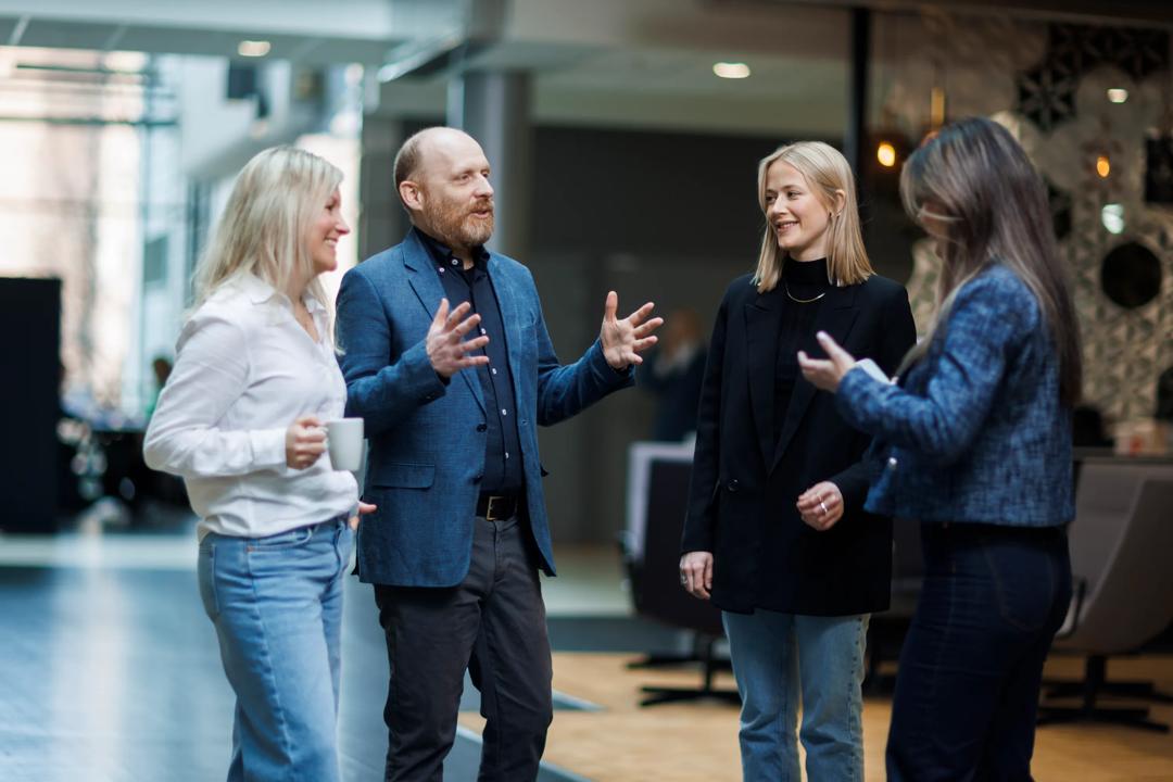 Bilde av en gruppe studenter