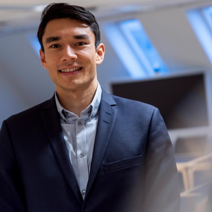 Tidligere student Kristoffer Voss Sanner