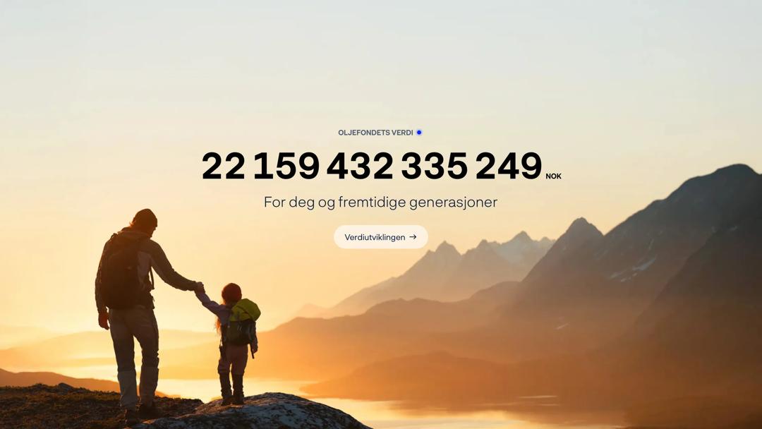 Skjermdump fra NBIMs nettside