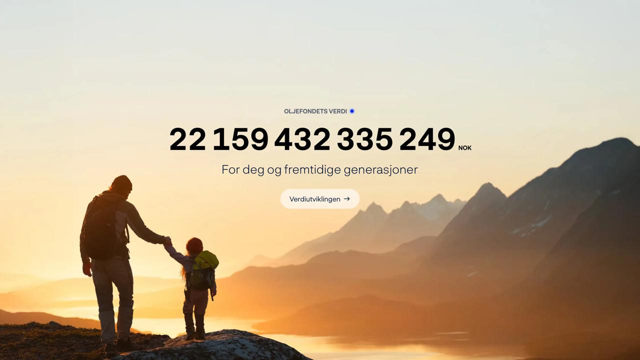 Skjermdump fra NBIMs nettside