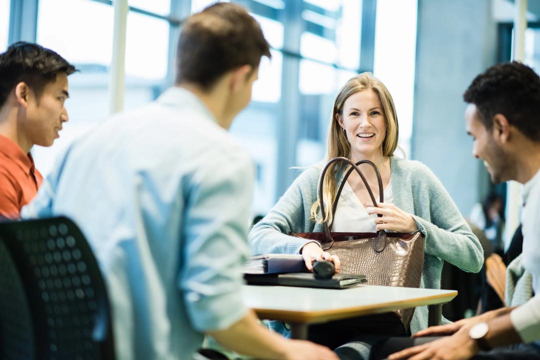 Students at campus