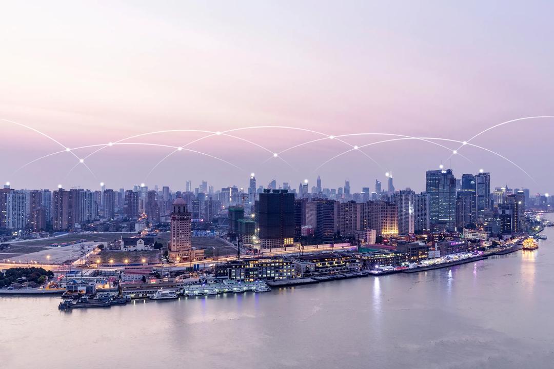 Image of a "smart" city
