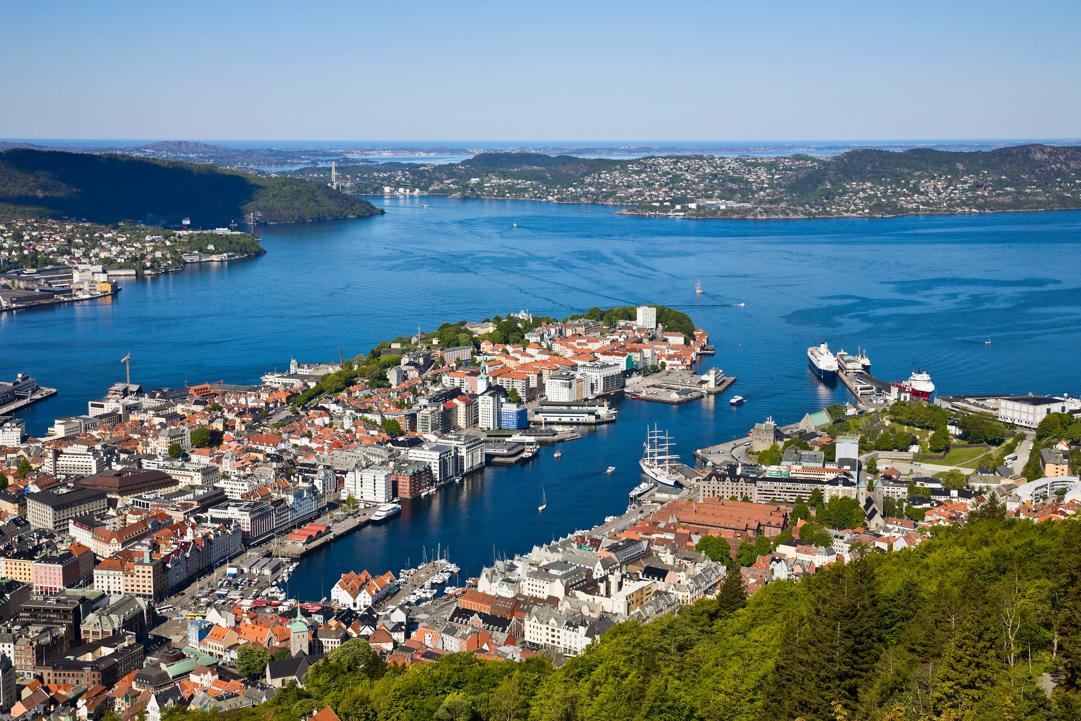 View of Bergen
