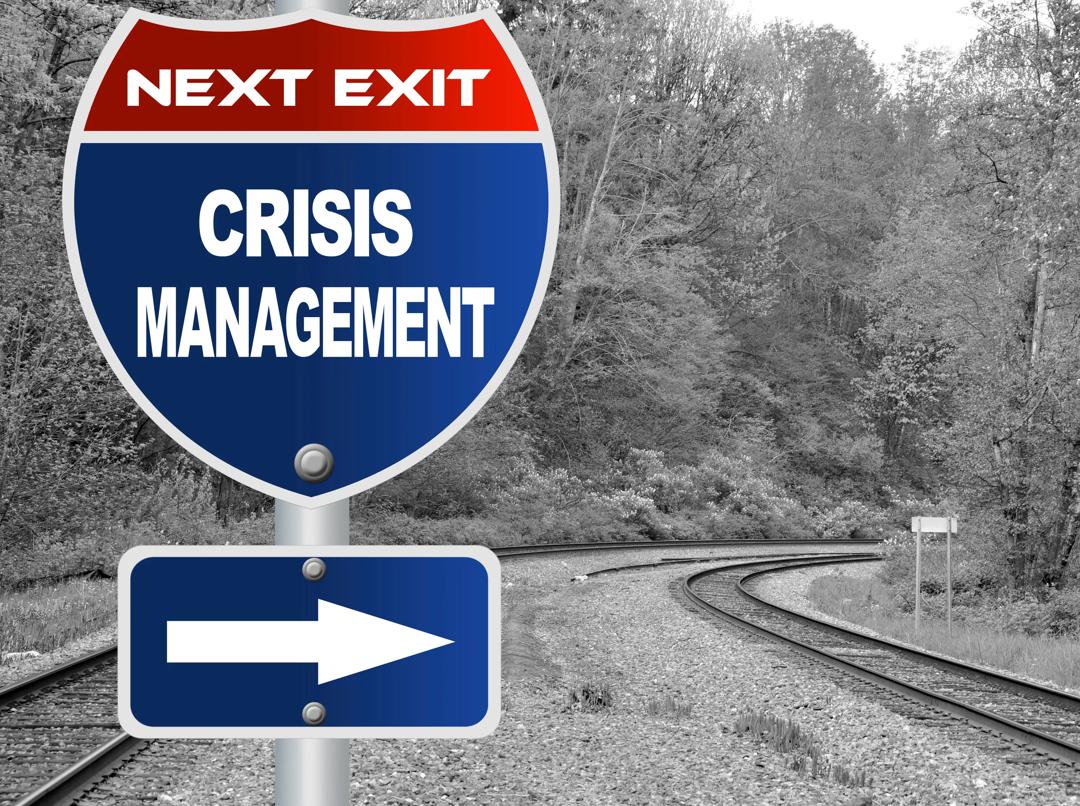 Crisis Management skilt