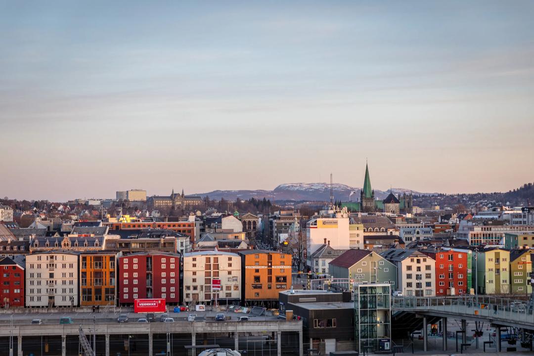 View from Campus Trondheim