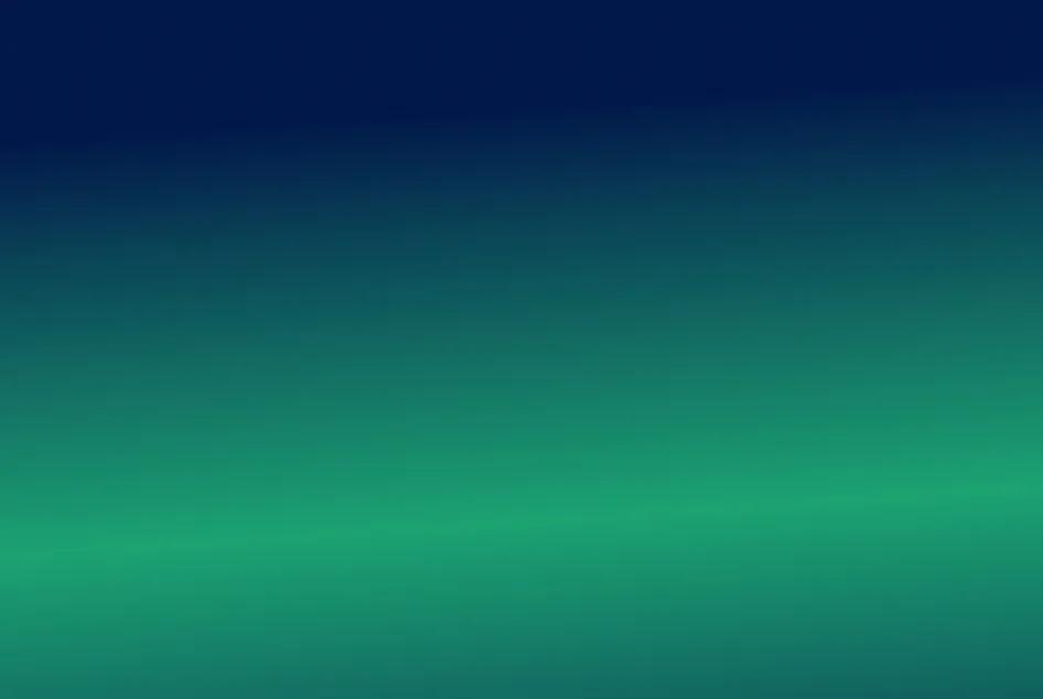 Gradient colours from blue to green