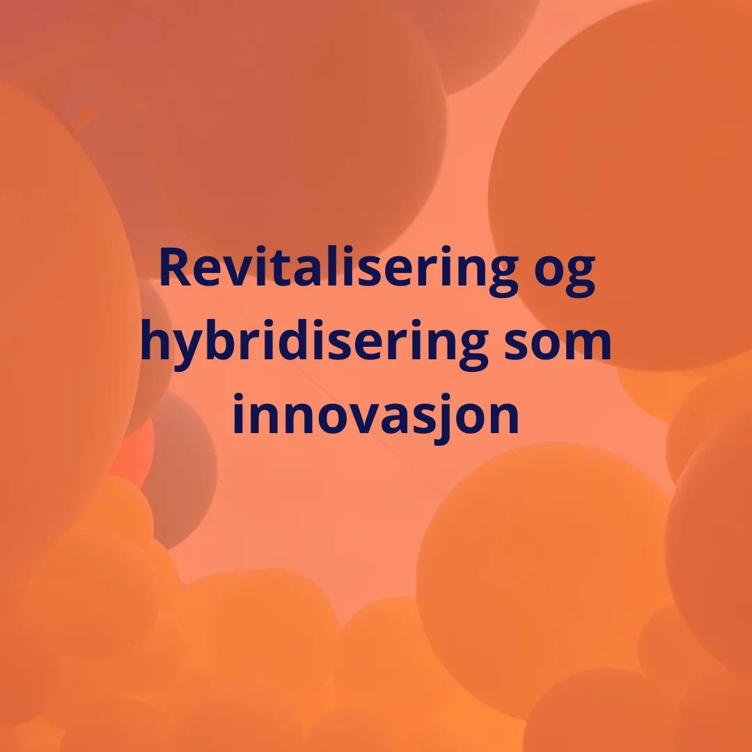 Oransje ballonger med årets tema som tittel