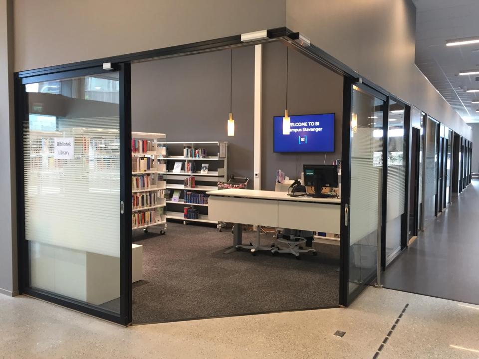 Biblioteket på campus Stavanger
