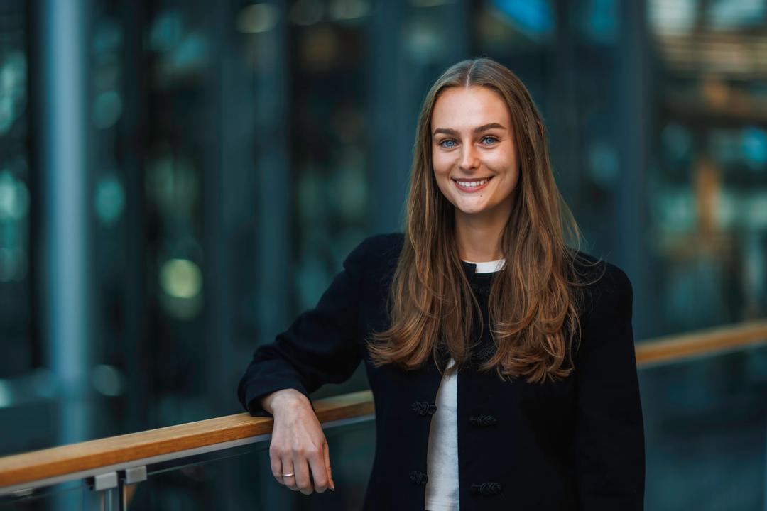 Female student at campus Oslo