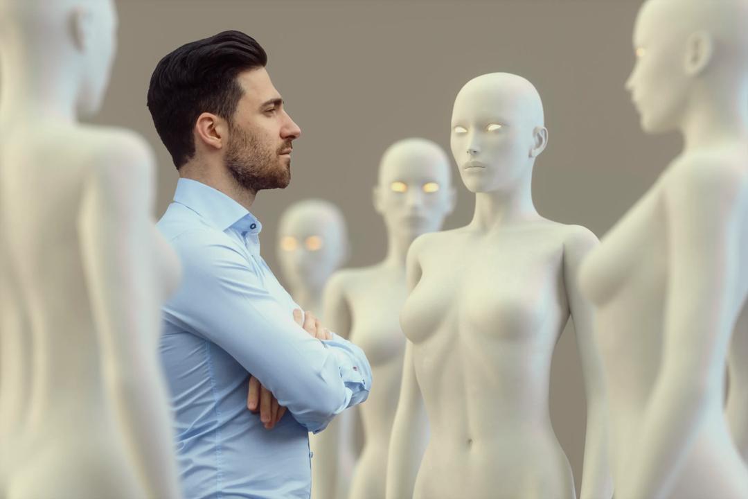 Forskere har undersøkt hva vi synes om sexroboter og kjærlighetsroboter. De har også spurt om vi blir sjalu hvis partneren vår skulle bruke det. (Illustrasjonsfoto: GettyImages).