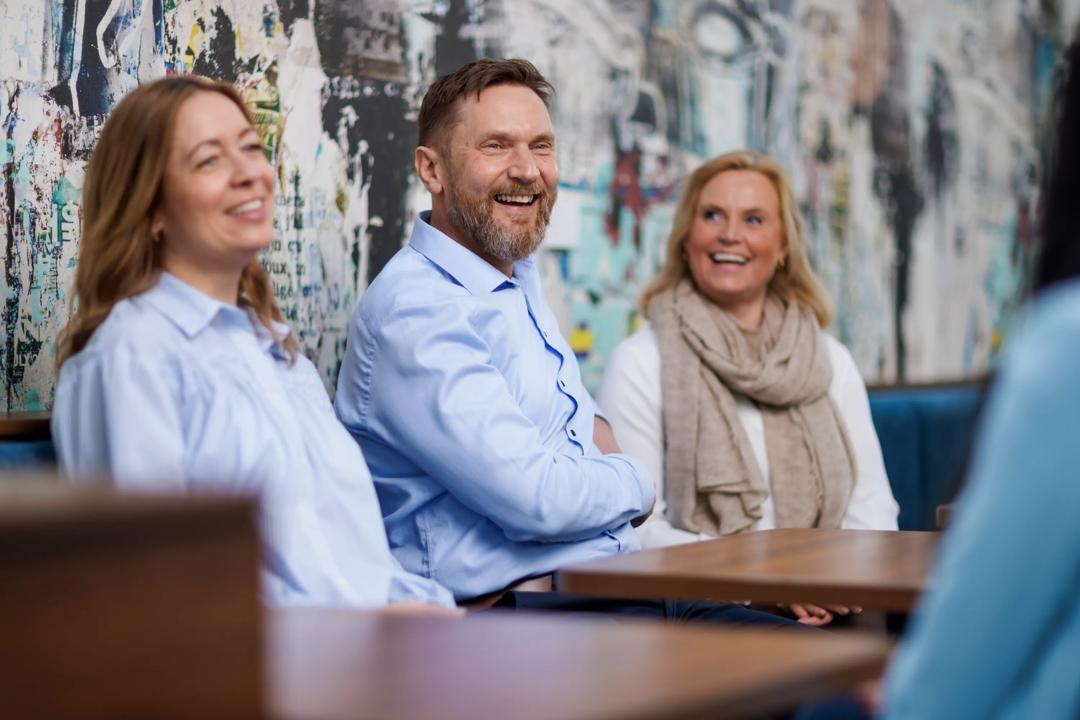 Bilde av en gruppe studenter